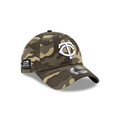 Sapca New Era Minnesota Twins MLB Armed Forces Weekend 9TWENTY Adjustable - Verzi